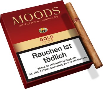 Moods Gold Filter Sigarillo